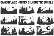 Camouflage Hunter Silhouette Vector, an Illustration by Amazin_art (Thumbnail 1 of 10)