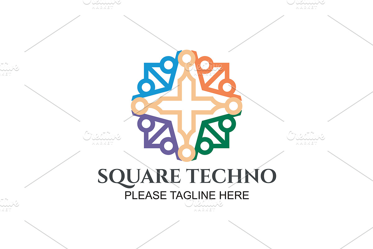 20 Logo Technology Templates Bundle, a Branding & Logo Template by Friendesigns (Photo 8 of 21)