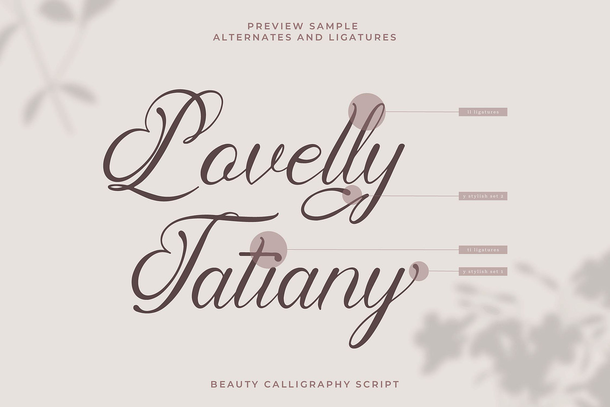 Pimfloth Bartauly | Beauty Script, a Script Font by Denustudios (Photo 8 of 13)