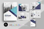 Annual Report Template, a Brochure Template by Spark_Creative (Thumbnail 1 of 16)
