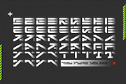 Beatrix Futuristic Font, a Sans Serif Font by Ryan Prasetya (Thumbnail 4 of 8)