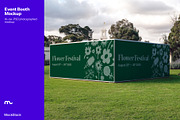 Outdoor Event Booth Mockup, a Product Mockup by mockstock (Thumbnail 1 of 2)