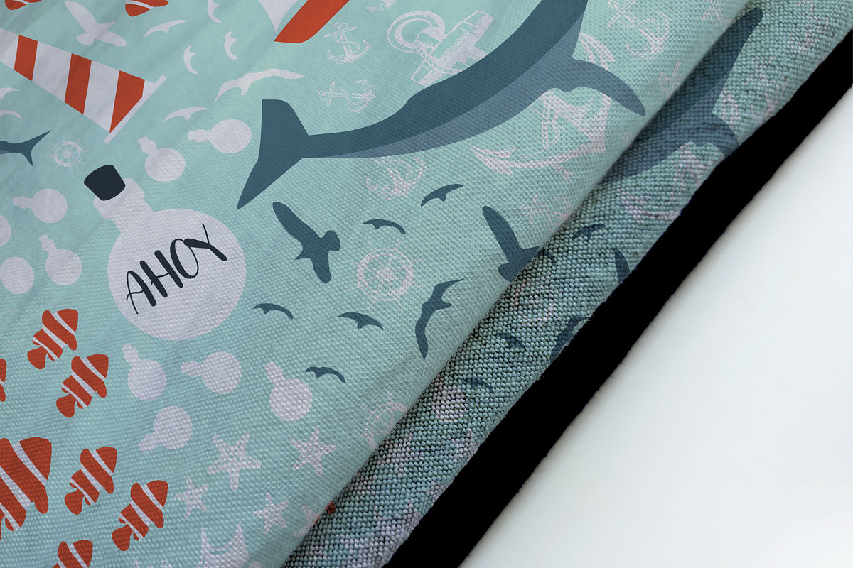 Ahoy Nautica Element, a Wallpaper Graphic by AAN Seamless Shop (Photo 2 of 6)