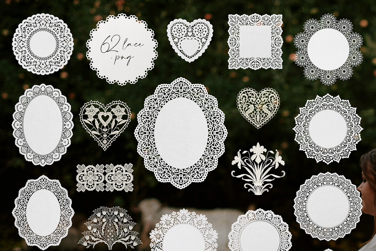 Romantic Archive of Paper & Lace, an Object Graphic by alonahaidash (Photo 9 of 17)
