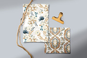 Heritage Botanical Duo, a Wallpaper Graphic by Webvilla Studio (Thumbnail 3 of 7)