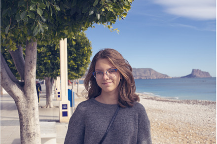 Close up portrait of beautiful young, a Person Photo by Diary of impressions