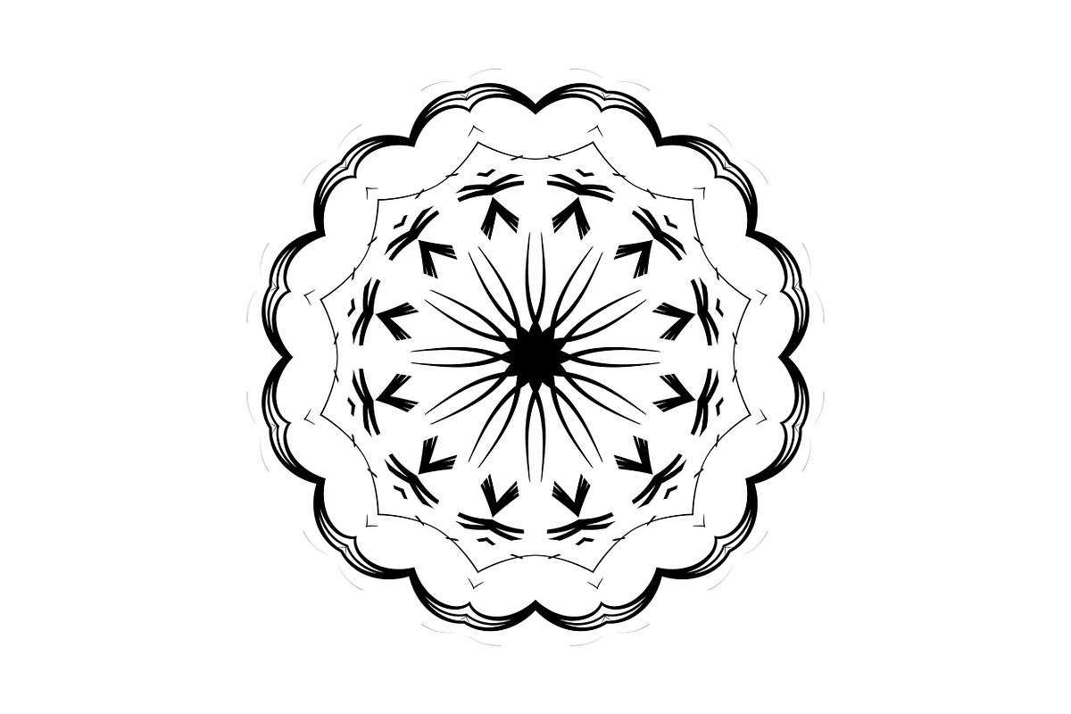 Premium Mandala Illustration Pack, a Decorative Illustration by NJ Himel (Photo 20 of 101)