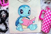 Undersea Reading Clipart, an Illustration by CreationArt (Thumbnail 5 of 9)