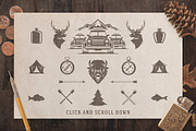 280 Outdoor logos and badges, a Branding & Logo Template by Vasya Kobelev (Thumbnail 8 of 83)