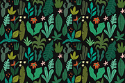 Tropical Leaves, pattern, prints, a Decorative Illustration by Barkova Nadya (Thumbnail 3 of 7)