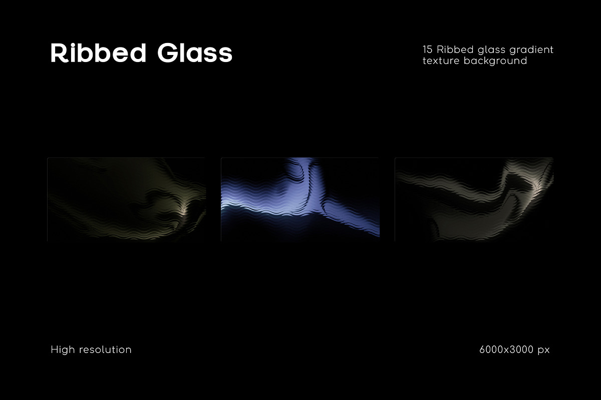 Ribbed Glass Gradient Background, a Background Graphic by Ghurafa Studio (Photo 10 of 10)