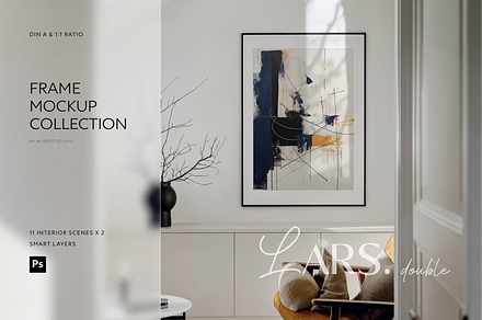LARS Double | Frame Mockup Big Set
