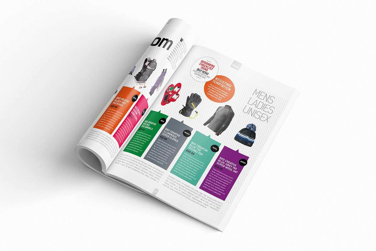 Magazine Template InDesign 08, a Magazine Template by Love Graphic Design (Photo 7 of 29)