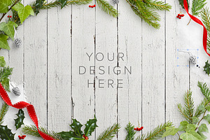 Winter Custom Scene Mockup 001