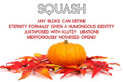 SQUASH, a Sans Serif Font by da_only_aan (Thumbnail 6 of 6)