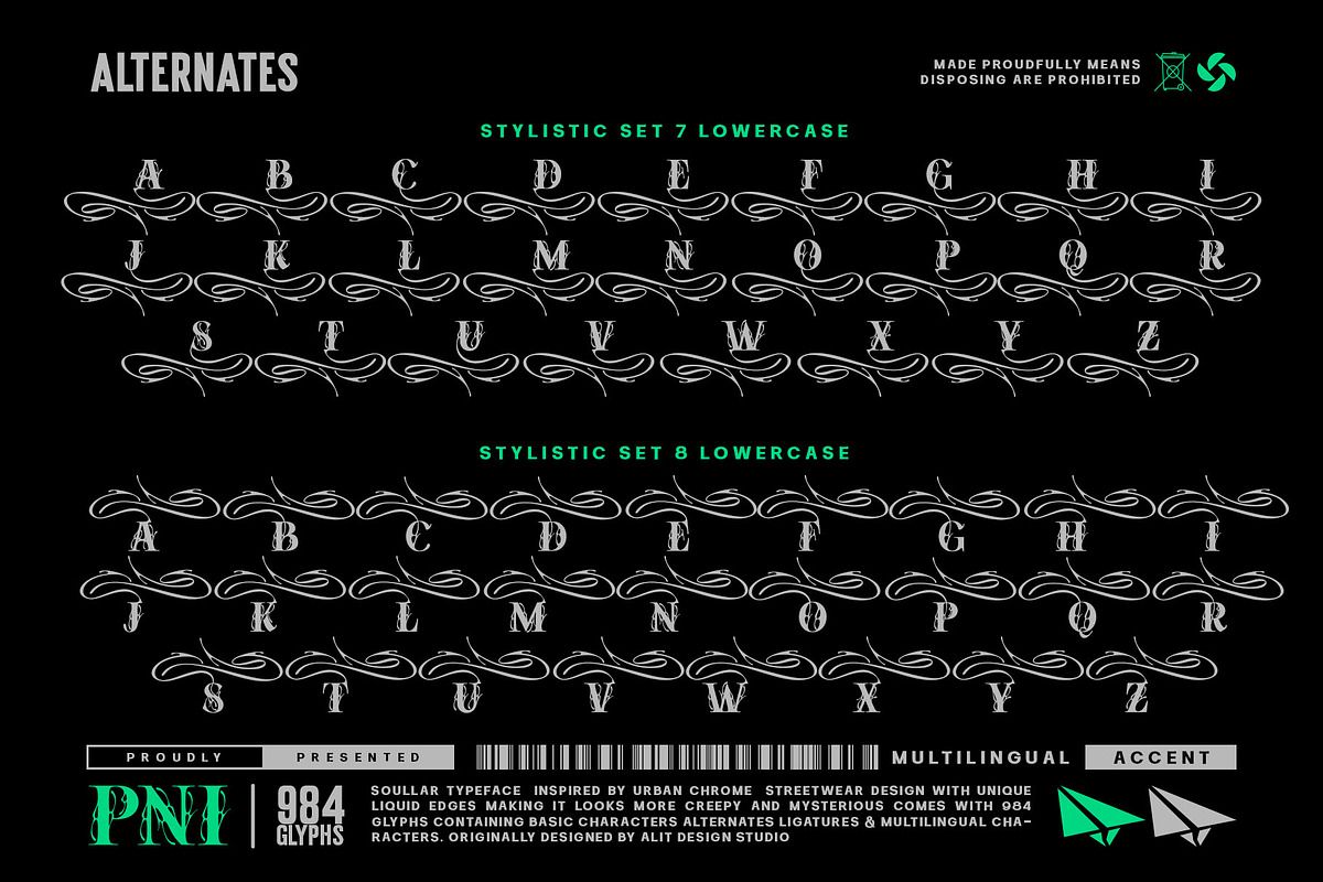 Soullar Typeface, a Serif Font by alit design (Photo 14 of 20)