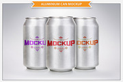 Aluminium Can Mockup, a Packaging Mockup by Plus Media (Thumbnail 3 of 5)