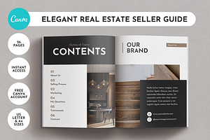 Real Estate Seller Guide For Canva