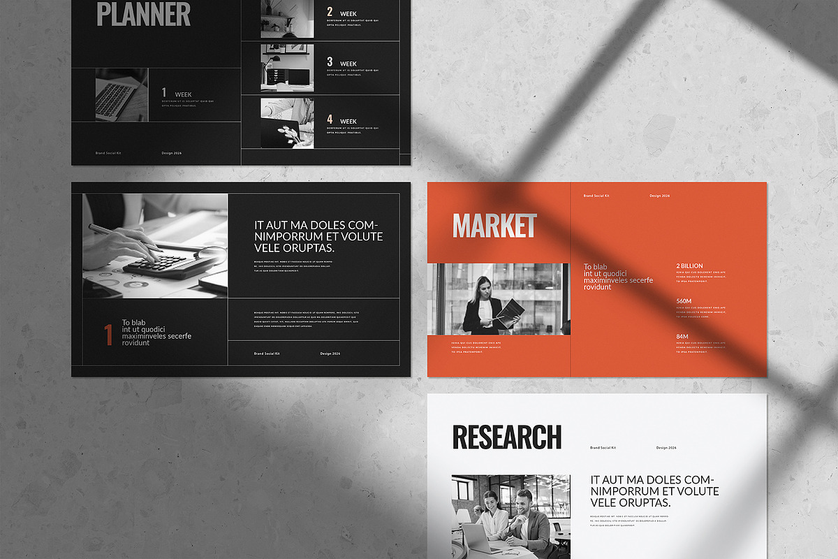 Social Media Strategy, a Presentation Template by WhiteGraphic (Photo 5 of 7)