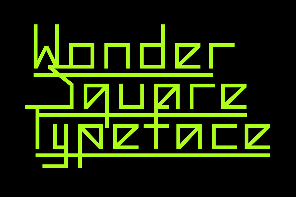 Wonder Square, a Symbol Font by Here  FF (Photo 8 of 10)