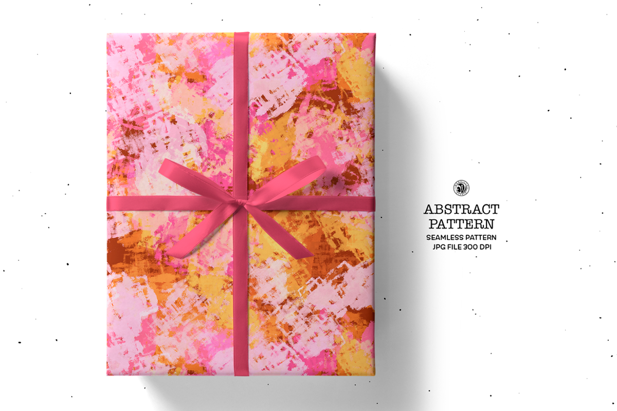 Pink Abstract Pattern, a Pattern Graphic by Webvilla Studio (Photo 3 of 5)