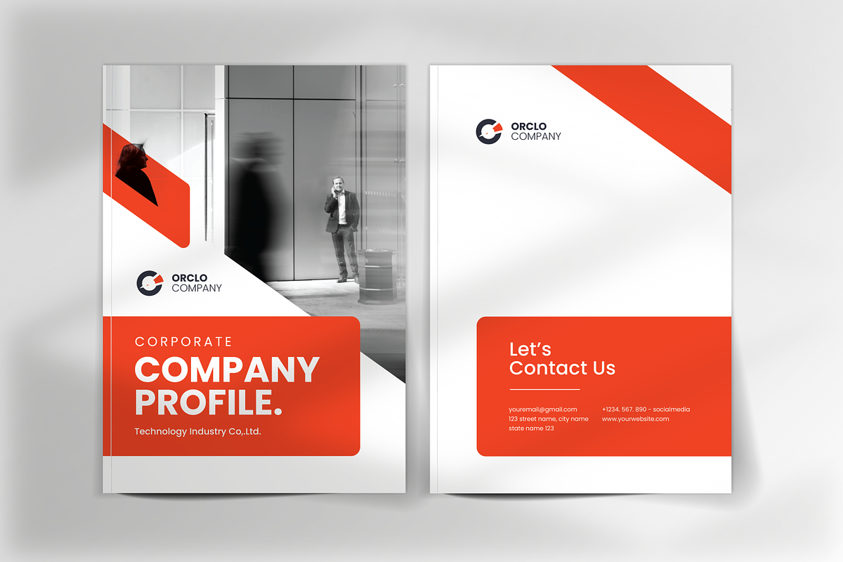 Company Profile Template, a Flyer Template by Annora Studio (Photo 4 of 4)