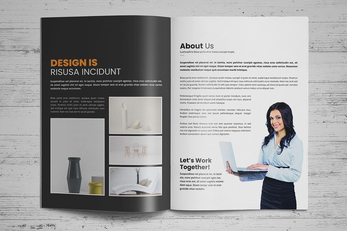 Portfolio Brochure Design v1, a Brochure Template by Miyaji75 (Photo 3 of 18)