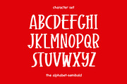 Christmas Midnite Font - Fun Font, a Sans Serif Font by ariodsgn (Thumbnail 2 of 9)