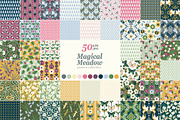 Magical Meadow Pattern Collection, a Pattern Graphic by MarynArts (Thumbnail 1 of 14)