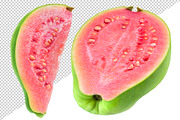 Green Pink fleshed Guava pieces, an Object Graphic by Fruits+Veggies (Thumbnail 6 of 11)