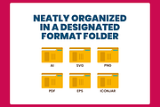 60 Customer Relationship Management, a Solid Icon by Flat Icons (Thumbnail 6 of 7)