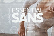 Essential Sans | 16 Font Typeface, a Sans Serif Font by Jen Wagner Co (Thumbnail 1 of 22)