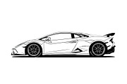 Fast Car Bundle, an Illustration by balal (Thumbnail 9 of 9)