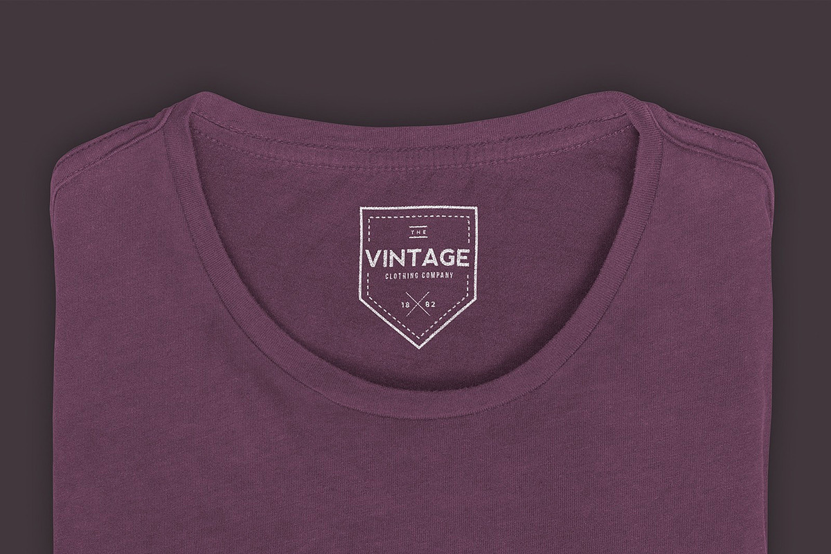 Tagless T-Shirt Label Mockup, a Shirt Mockup by Medialoot (Photo 3 of 4)