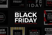 Ultimate Black Friday Social Media, a Social Media Template by MinimalStudioCo (Thumbnail 4 of 67)