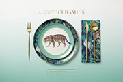 Emerald Wilderness Luxury Patterns!, a Pattern Graphic by Pink Linen (Thumbnail 7 of 11)