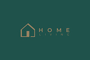 Elegant Home Living Logo Design, a Branding & Logo Template by Signatoro (Thumbnail 3 of 4)