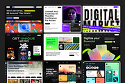 Hero Headers Figma Template, an UI Kit Template by Hammad Arif (Thumbnail 5 of 5)