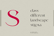 Mevac Font, a Serif Font by vuuuds (Thumbnail 10 of 10)