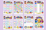Quarter-Hour Reading Skills, a Stationery Template by Designmela01 (Thumbnail 4 of 6)