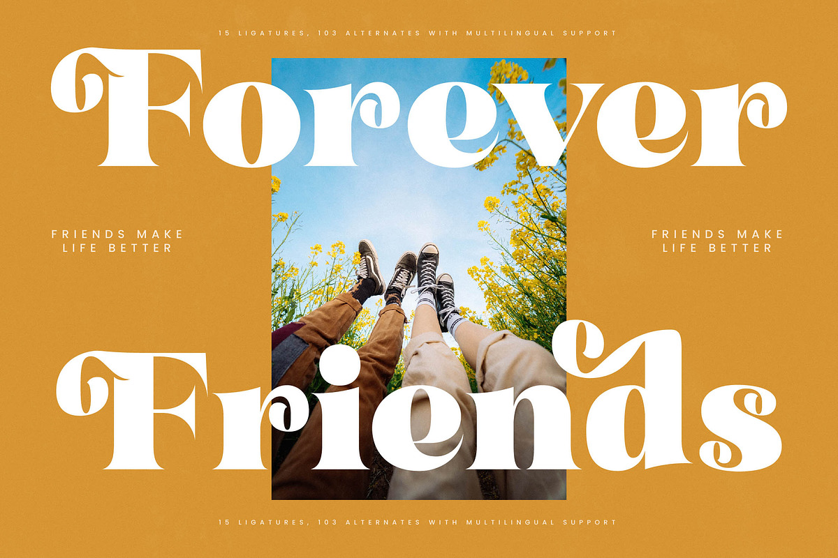 Garden Rosila Modern Retro Serif, a Serif Font by timelesstype.co (Photo 7 of 20)