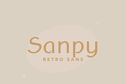 Sanpy Font, a Sans Serif Font by Creative Foundry (Thumbnail 1 of 9)