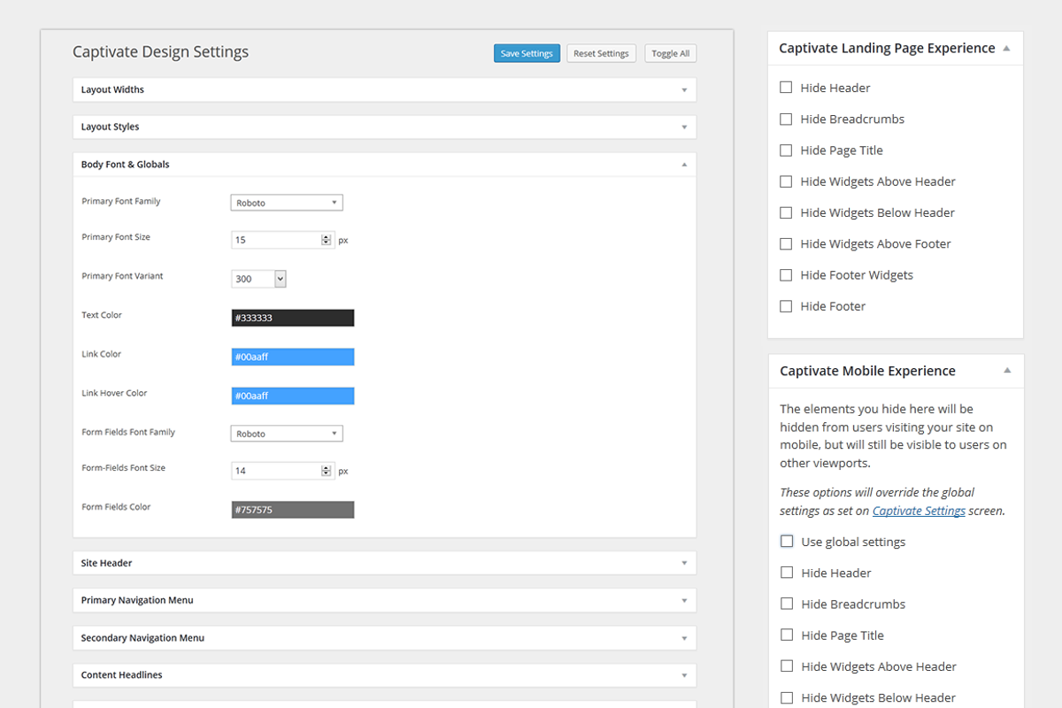 Captivate WordPress Flat UI Theme, a WordPress Template by Creatika (Photo 6 of 6)