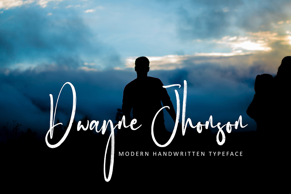 Goritesa, a Script Font by pineungtype (Photo 5 of 8)