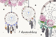 DREAMCATCHERS watercolor set, an Illustration by Natali Smolova (Thumbnail 2 of 7)