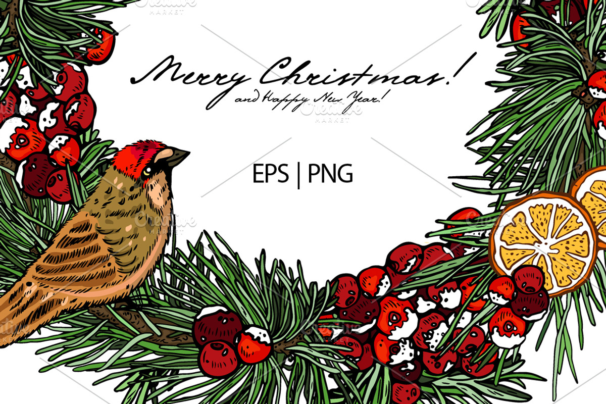 8 Christmas cards, a Card Template by coconut_forest (Photo 2 of 3)