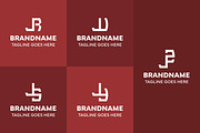Letters JR JS JU JY JZ Monogram Logo, a Branding & Logo Template by Pray Art Design Studio (Thumbnail 2 of 2)