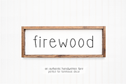 Firewood | Farmhouse Font, a Font by KA Designs (Thumbnail 1 of 8)