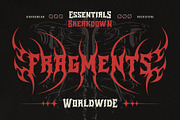 Red Band Typeface, a Blackletter Font by alit design (Thumbnail 8 of 17)