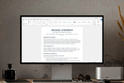 ATS Resume / CV Template Clean, a Resume Template by Anjum Ilyas (Thumbnail 7 of 7)